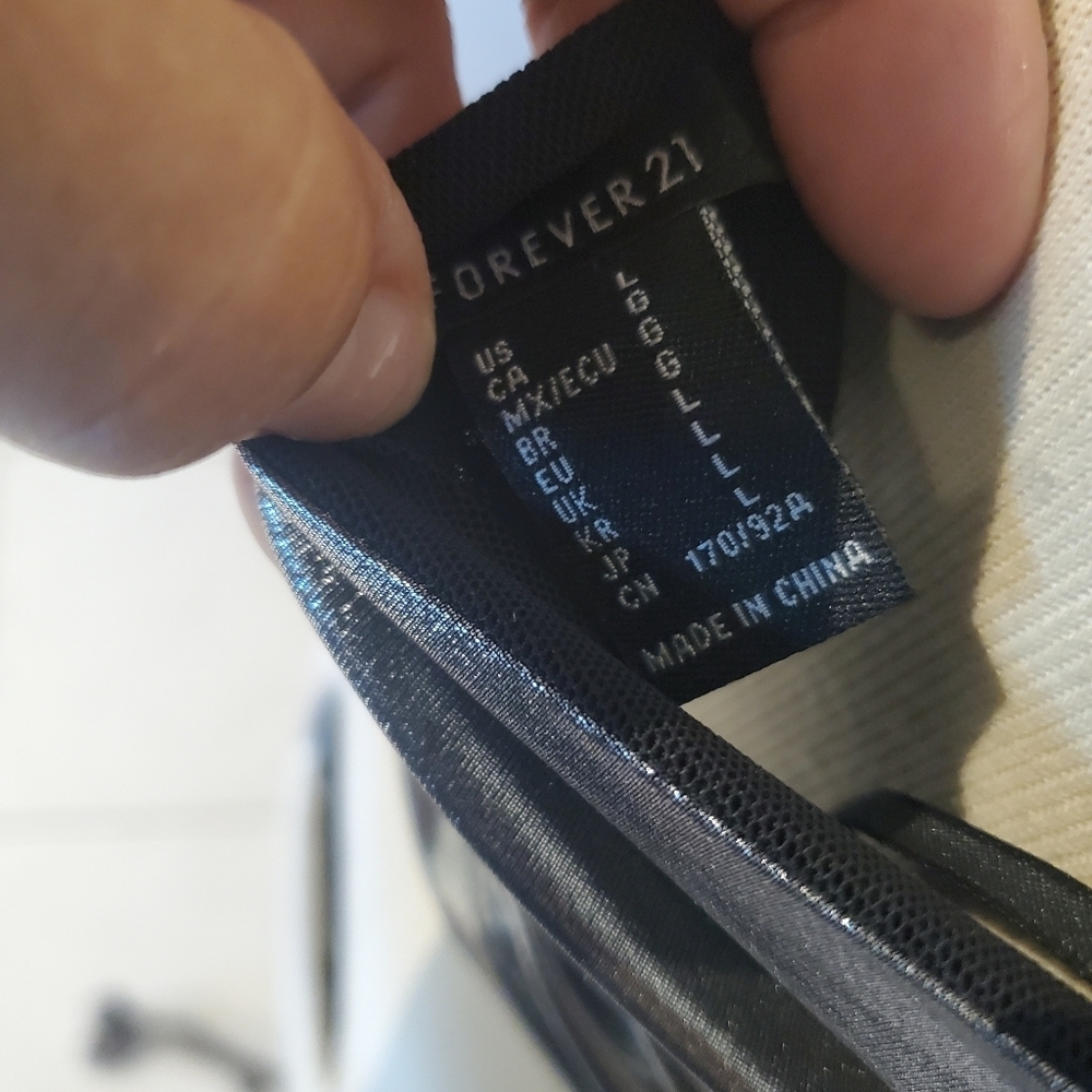 Forever 21 Gray Draped Sleeveless Blouse - Picture 4 of 5